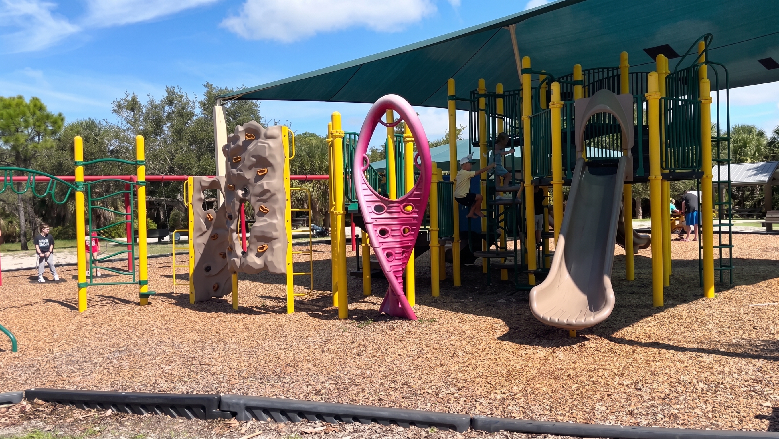 playground at Shamrock Park and Nature Center in Venice Florida