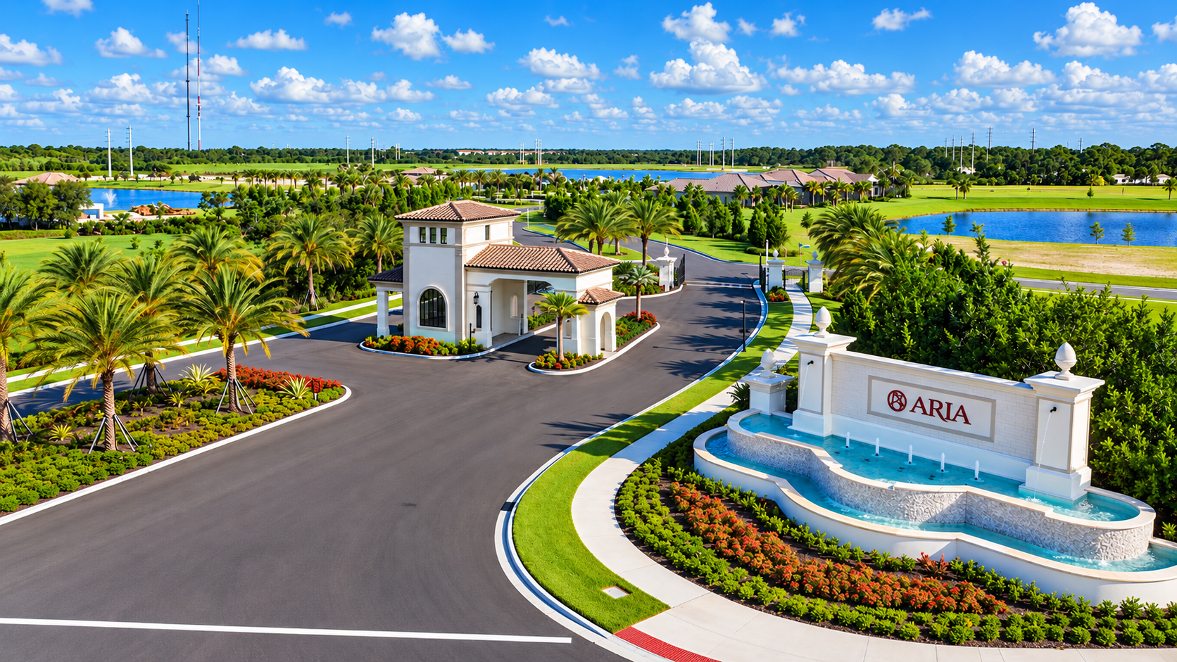 Aria luxury residential community in Nokomis Florida