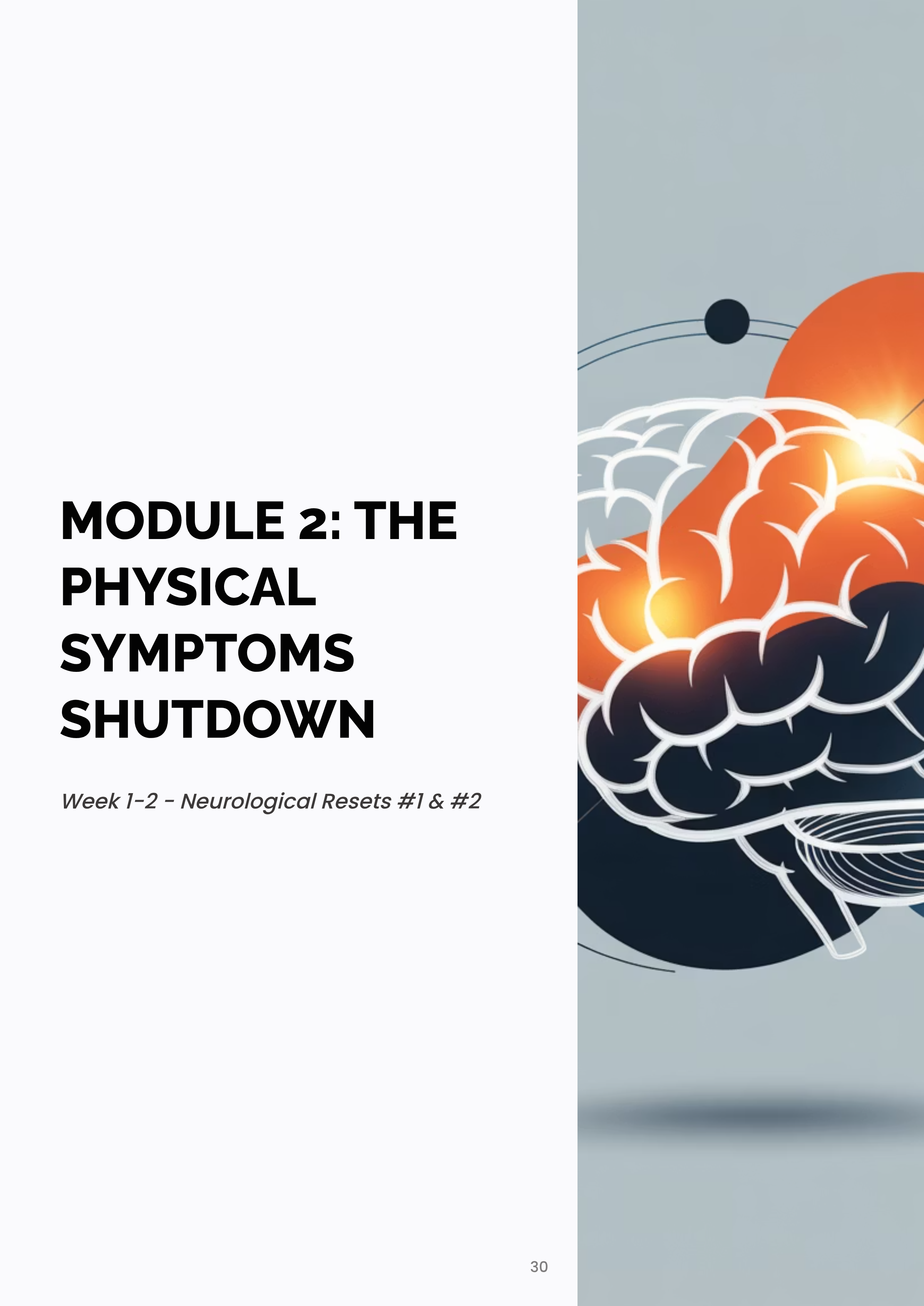 Module 2: The Physical Symptoms Shutdown