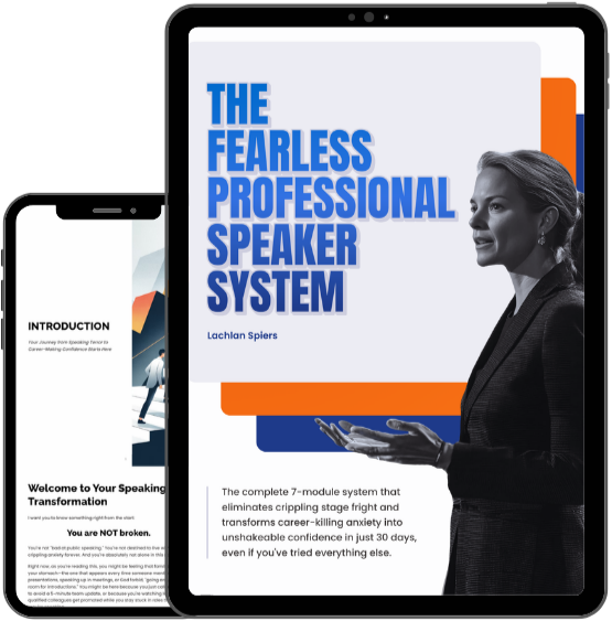 The Fearless Professional Speaker System