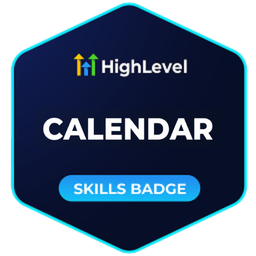 GoHighLevel Calendar badge