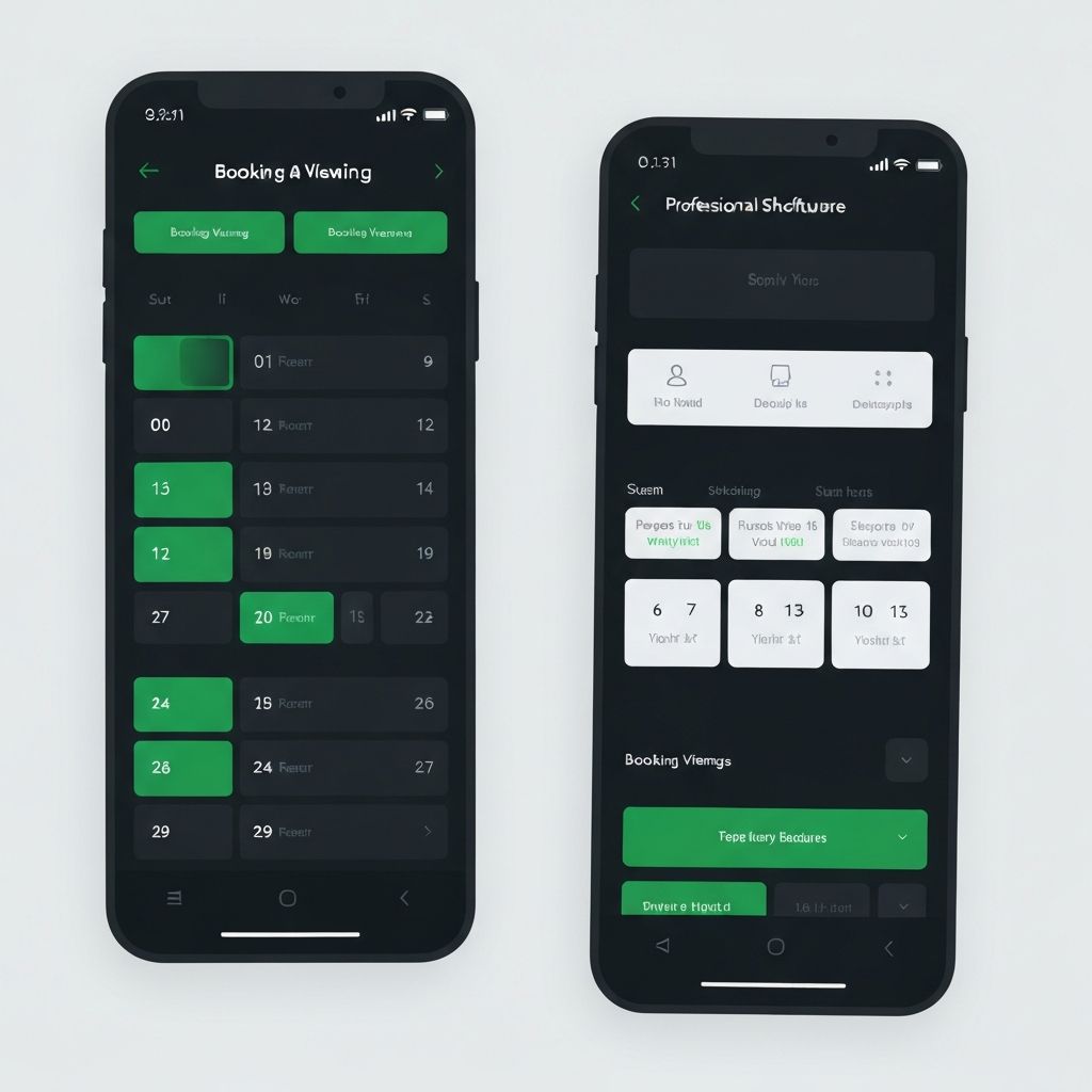Recibes visitas agendadas en tu calendario