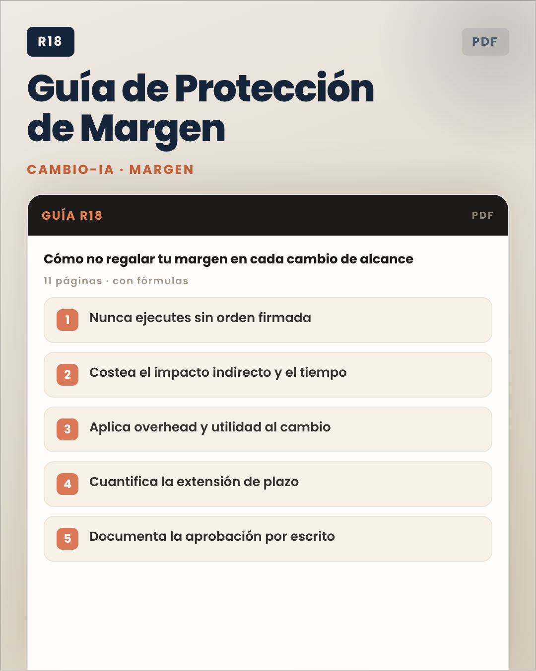 Protección de margen