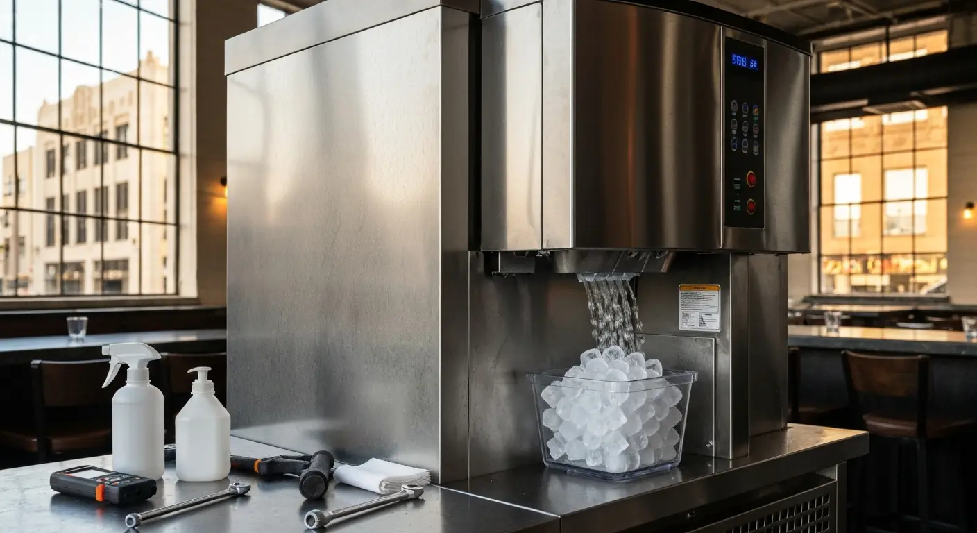 Commercial ice machine repair