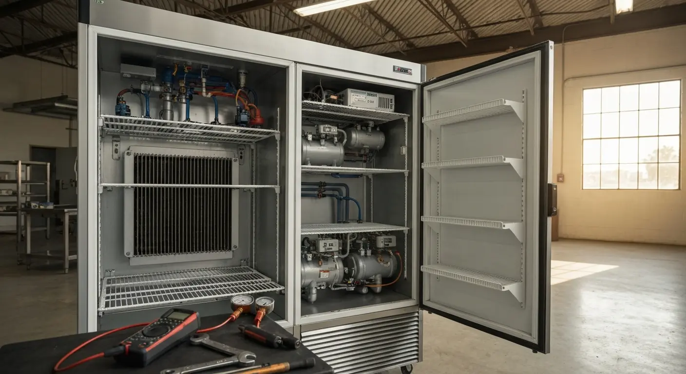 Commercial refrigeration maintenance service