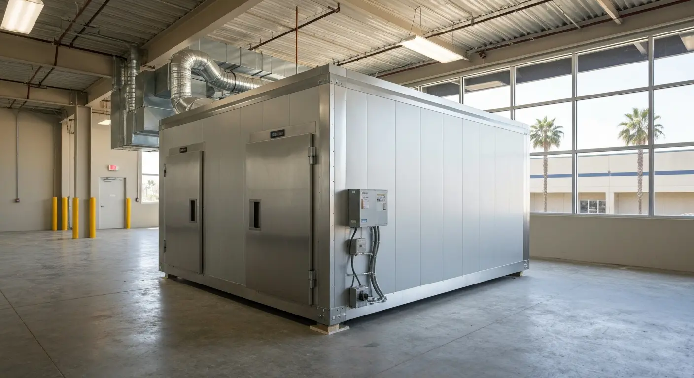 Walk-in freezer replacement project