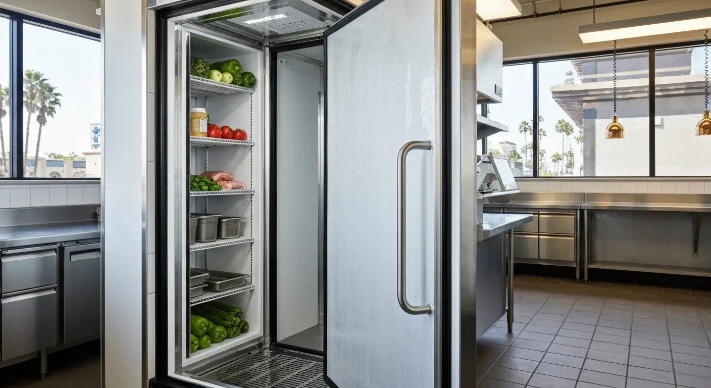 Walk-in cooler installation