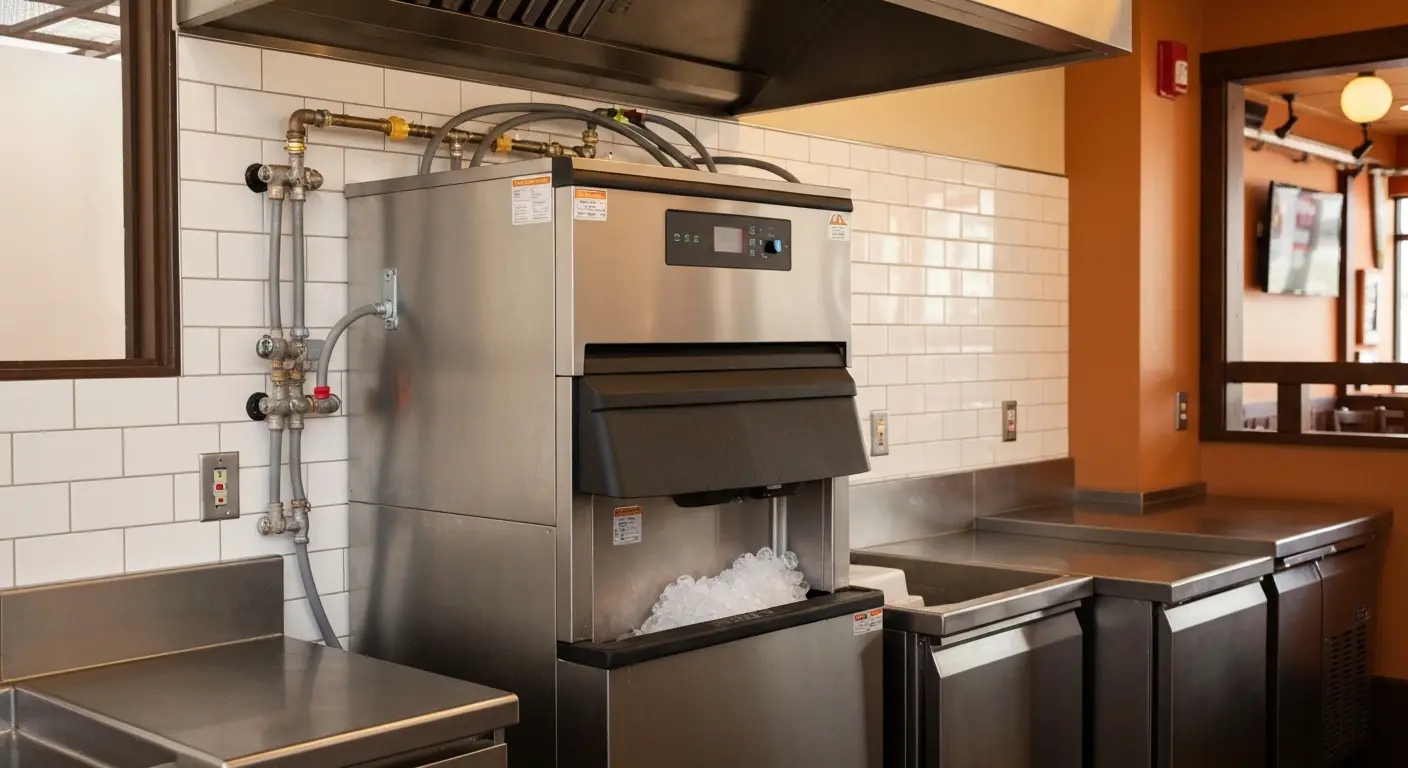 Ice machine installation