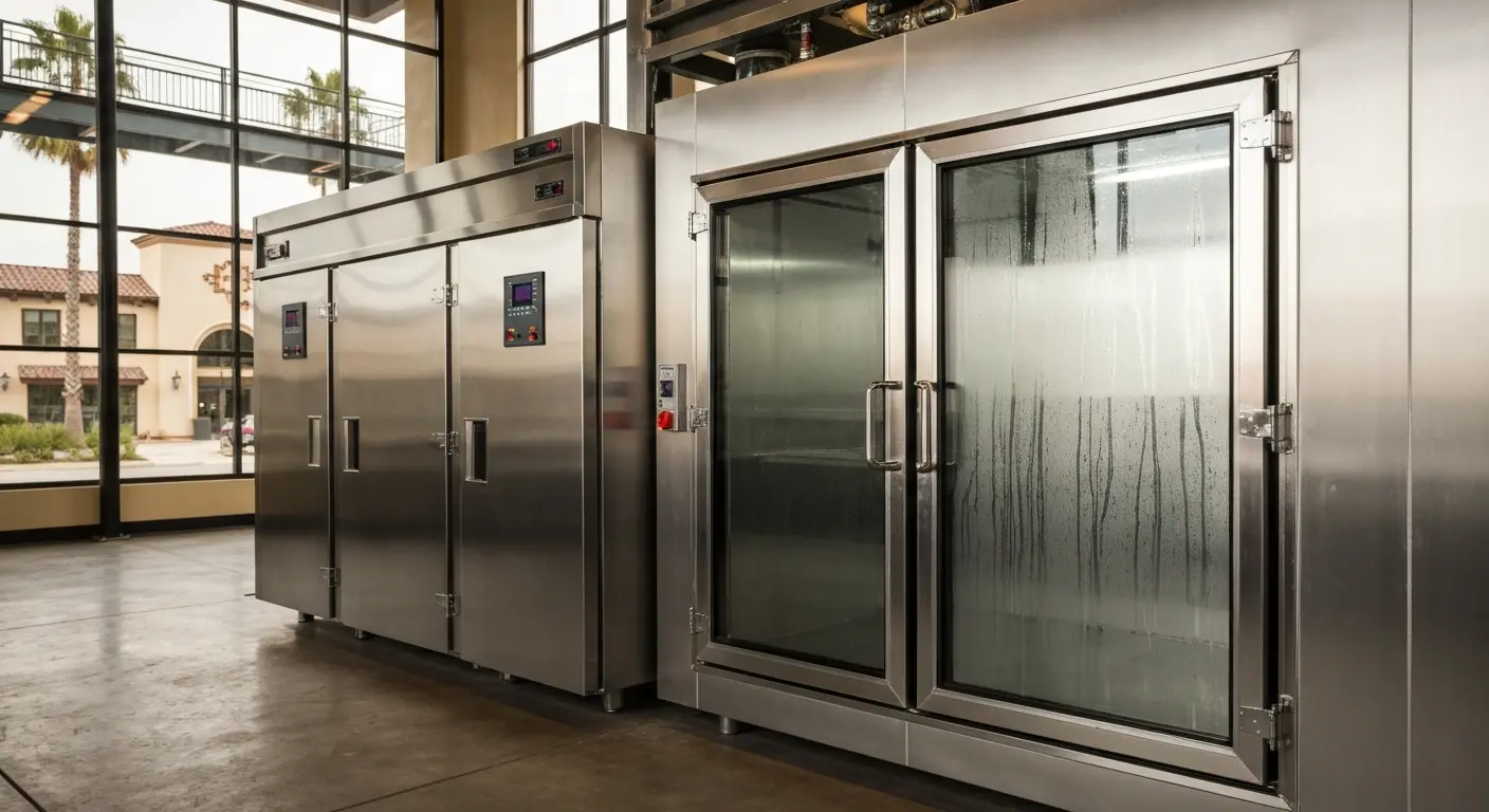 Walk-in freezer installation