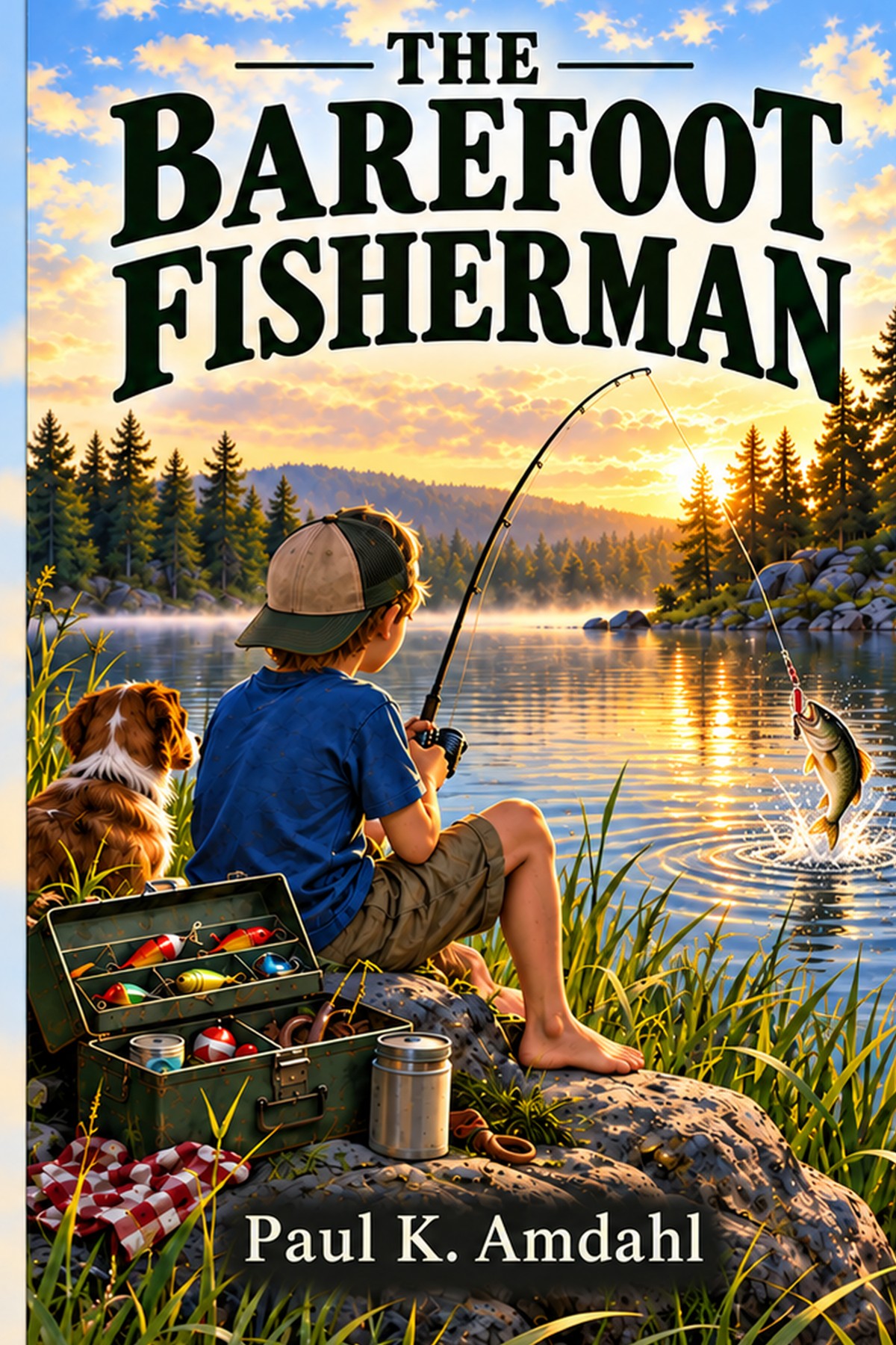 The Barefoot Fisherman by Paul Amdahl cover