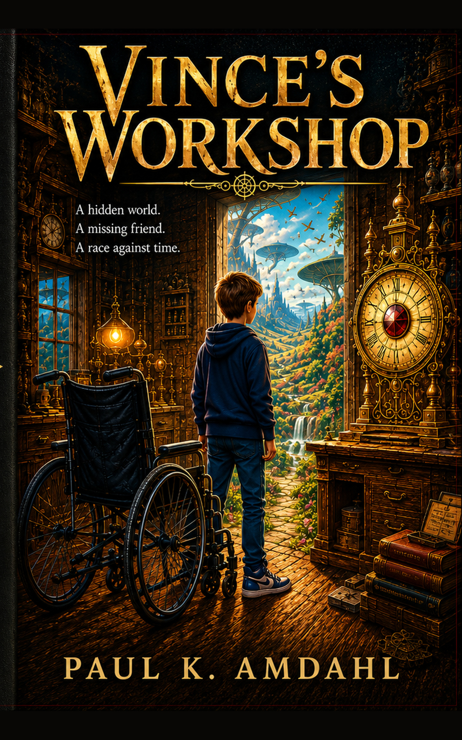 Vince's Workshop by Paul K. Amdahl cover
