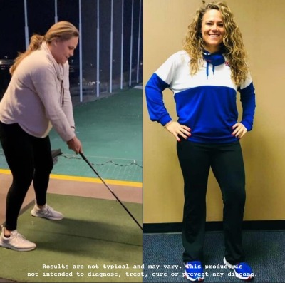 Roo J.'s transformation after one year using IDLife personalized vitamins