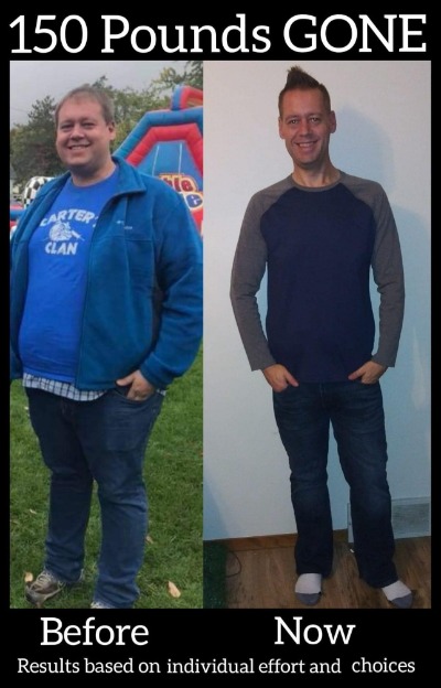 Shaun G.'s 150-pound weight loss transformation over 16 months with IDLife