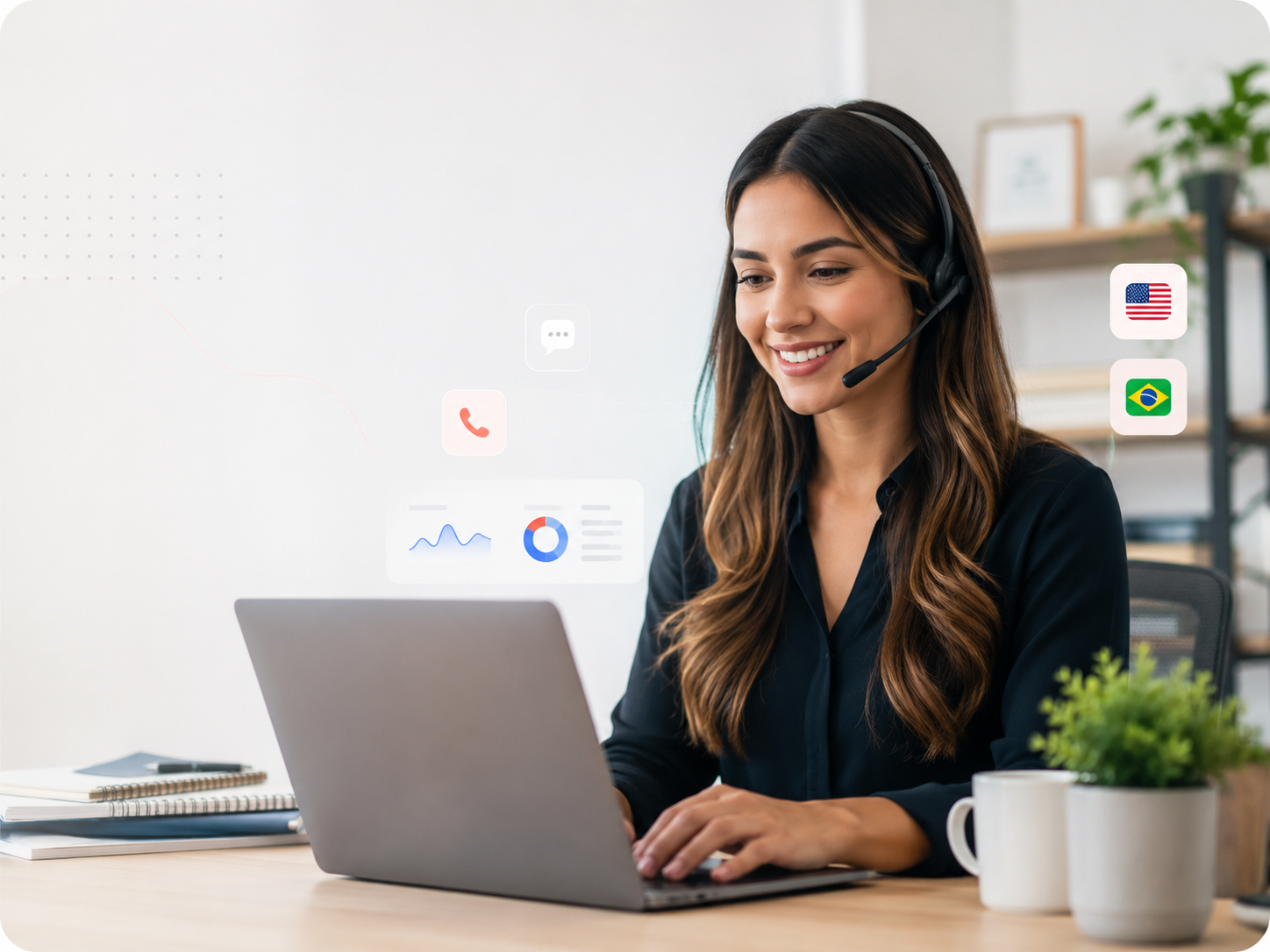 Bilingual remote professional
