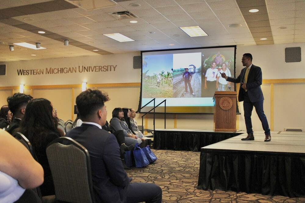 Ovi Vasquez at Western Michigan University