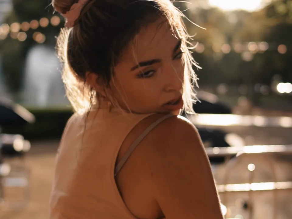 Uno de los videos que filmé para Cata