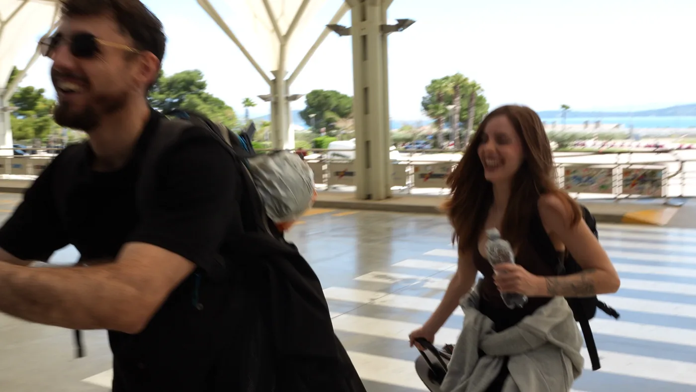 Llegando con Pilar a Croacia