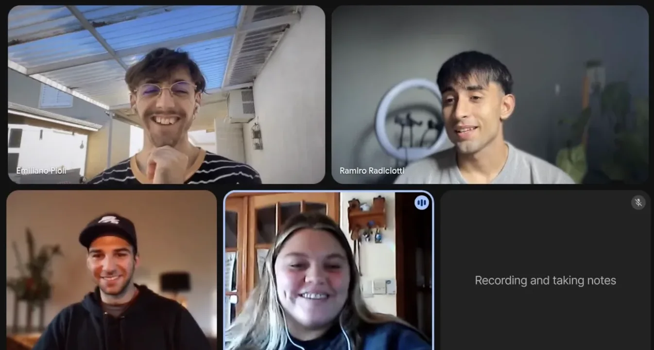 Encuentro en vivo por Google Meet