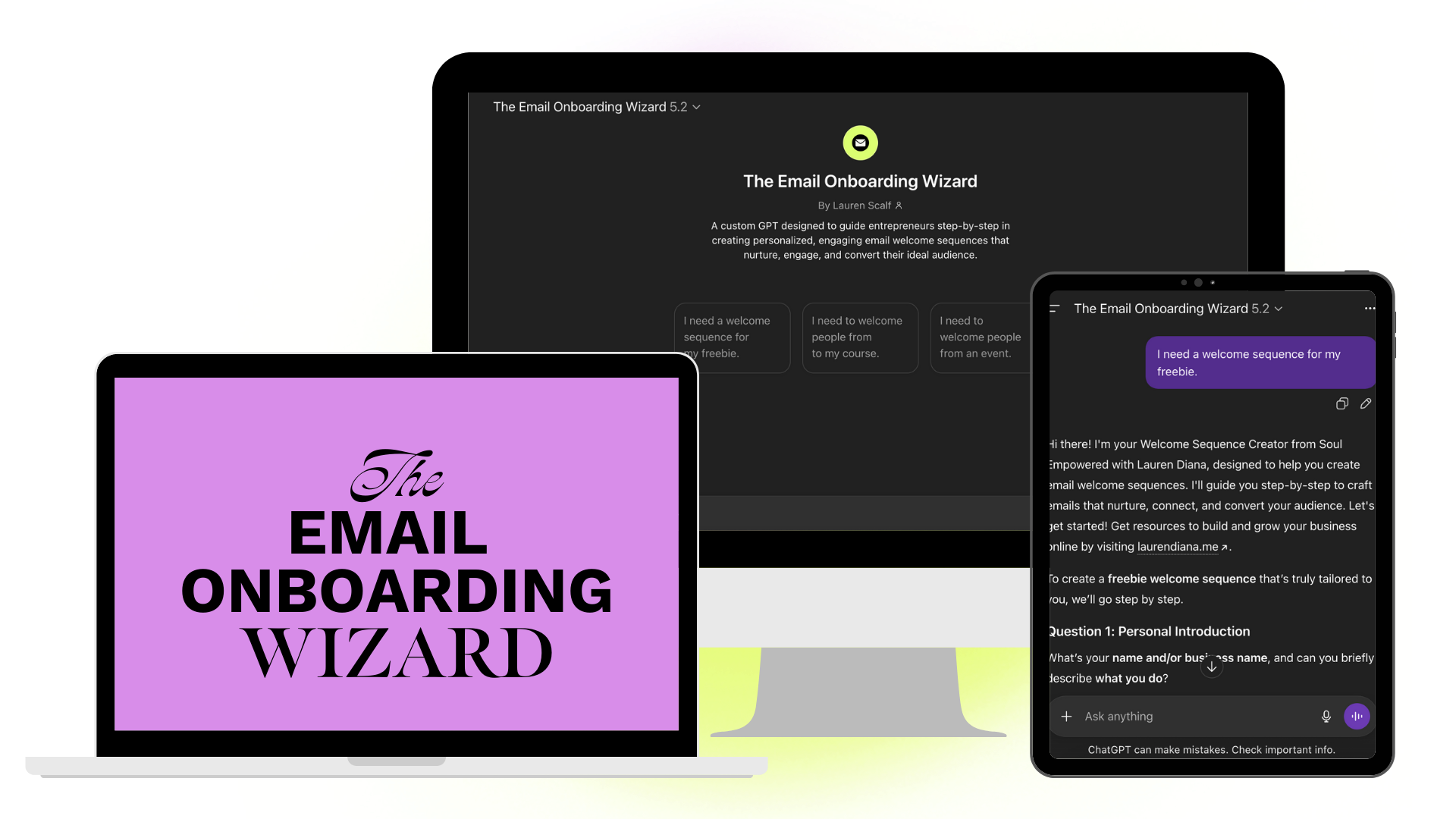 Email Onboarding Wizard