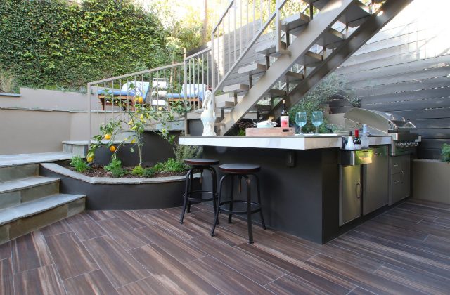 Open concept kitchen