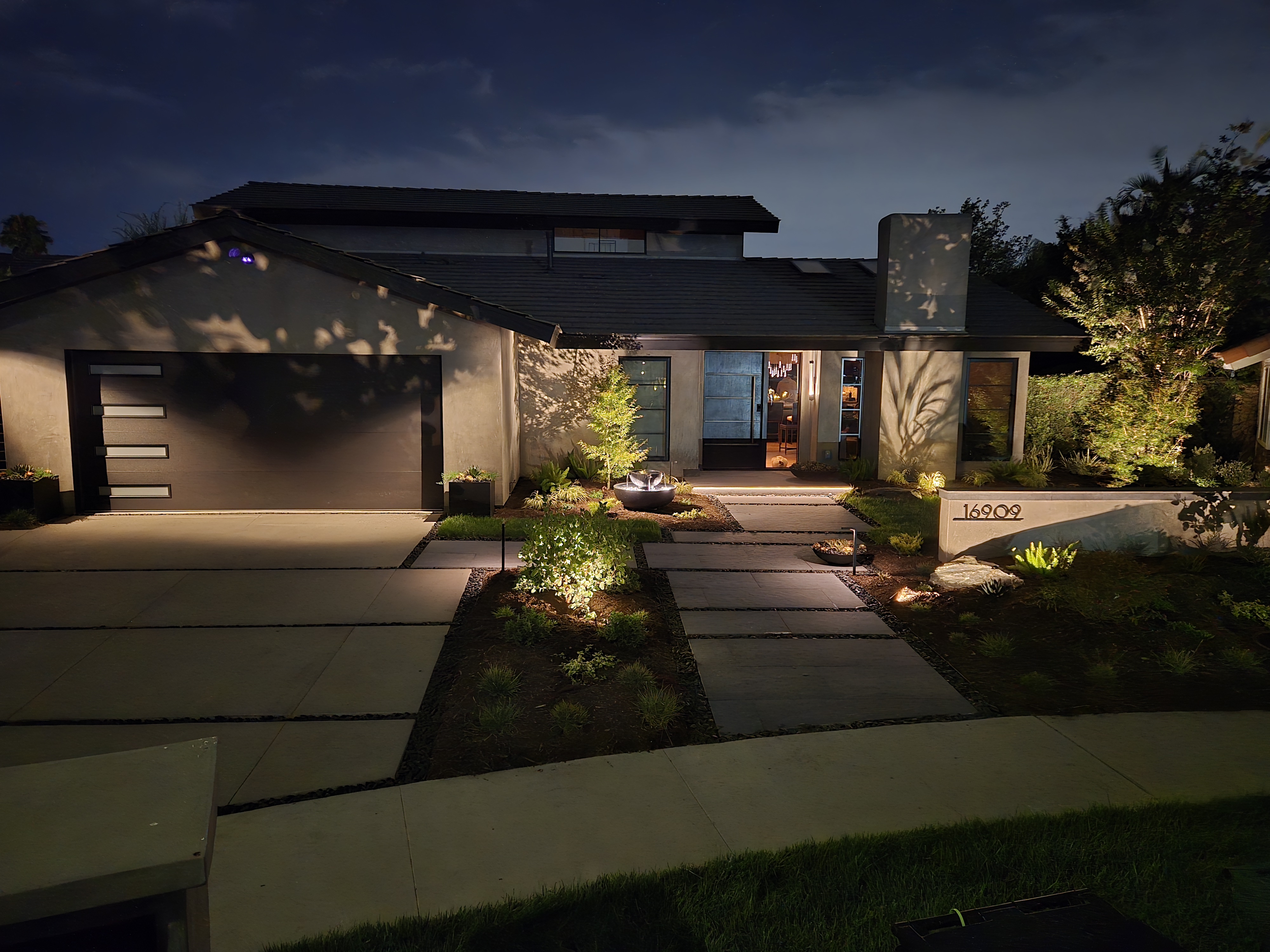 Integrated Landscape Lighting