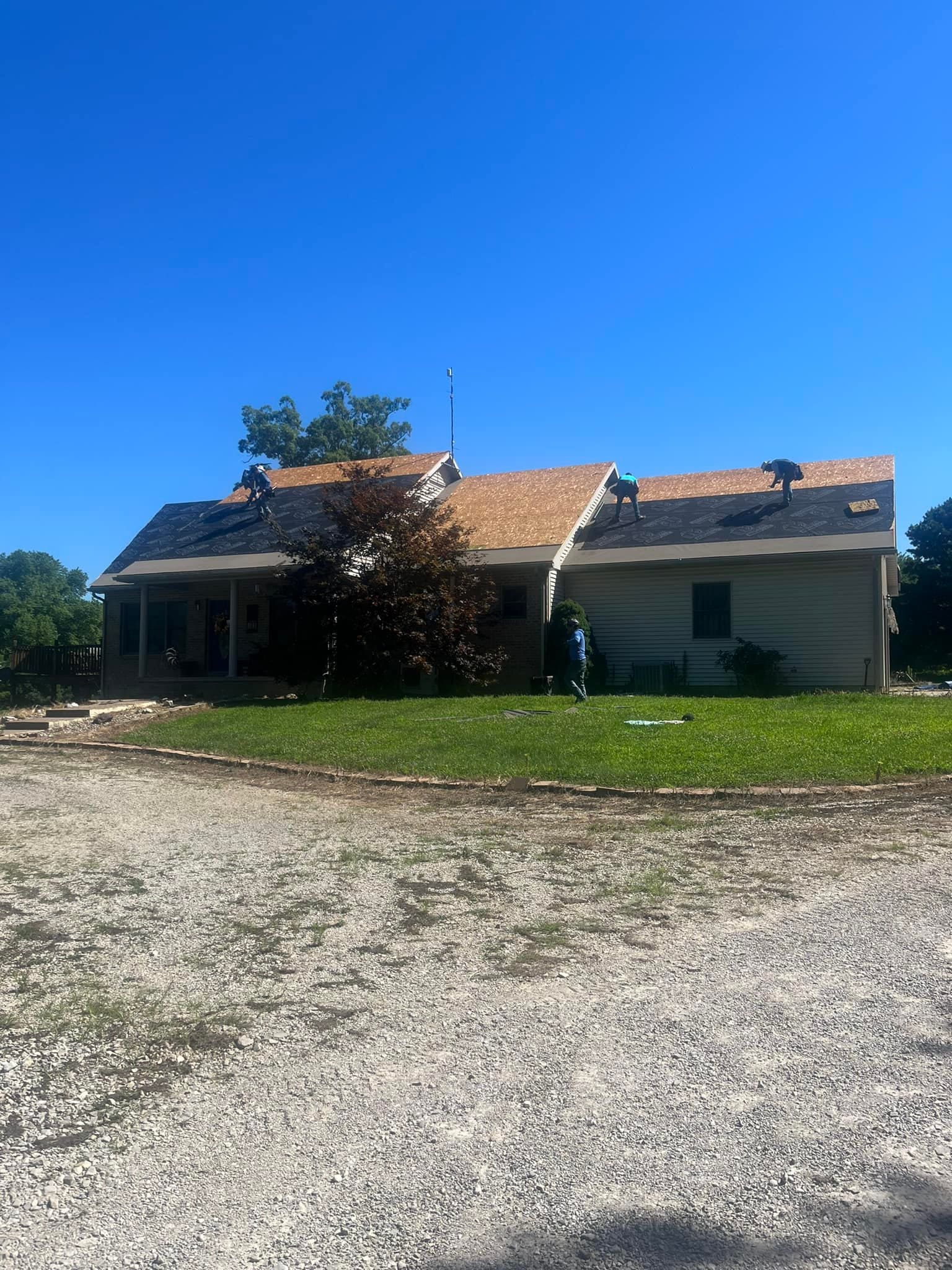 Roof replacement in Brazil Indiana