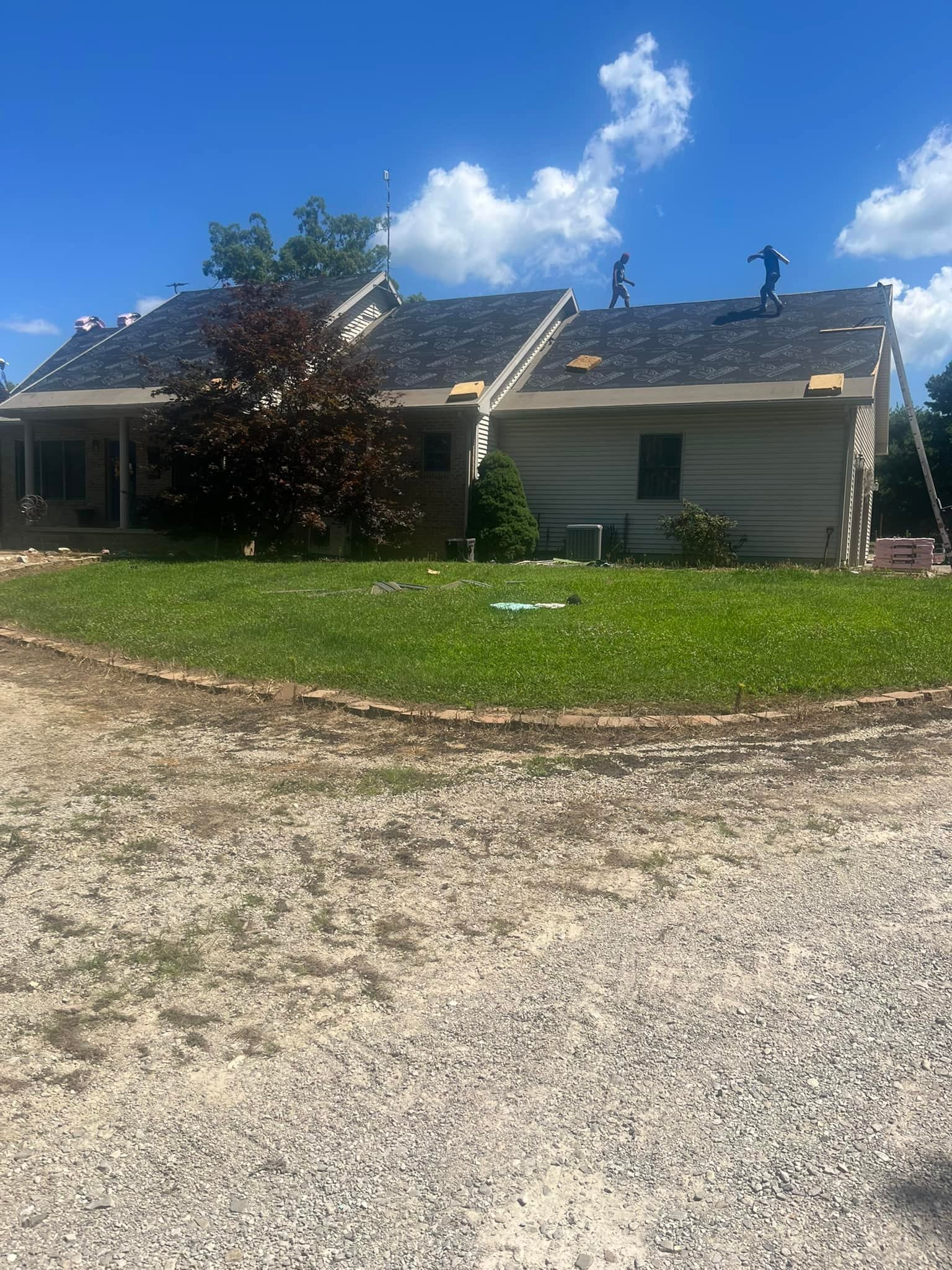 Siding installation in Brazil Indiana
