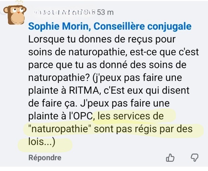 Il est faux de dire que la naturopathie n'est pas régit par des lois