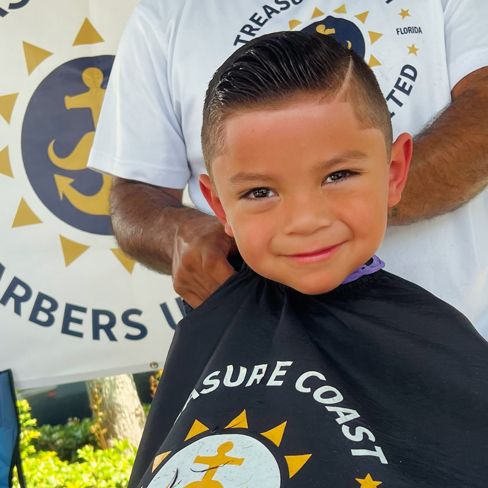 A child's happy moment made possible by TCBU's $5 a month donors