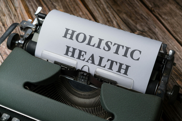  Illustration of holistic therapies supporting mental and physical healing.