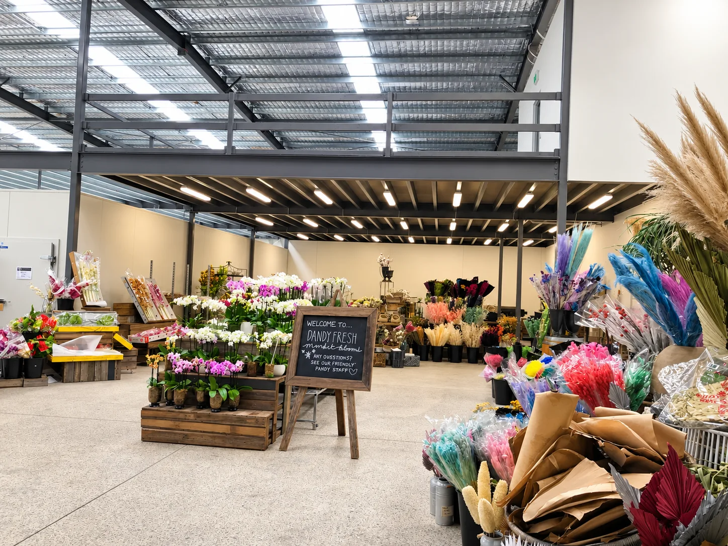 Operational commercial interior from the UC Build Chadstone project