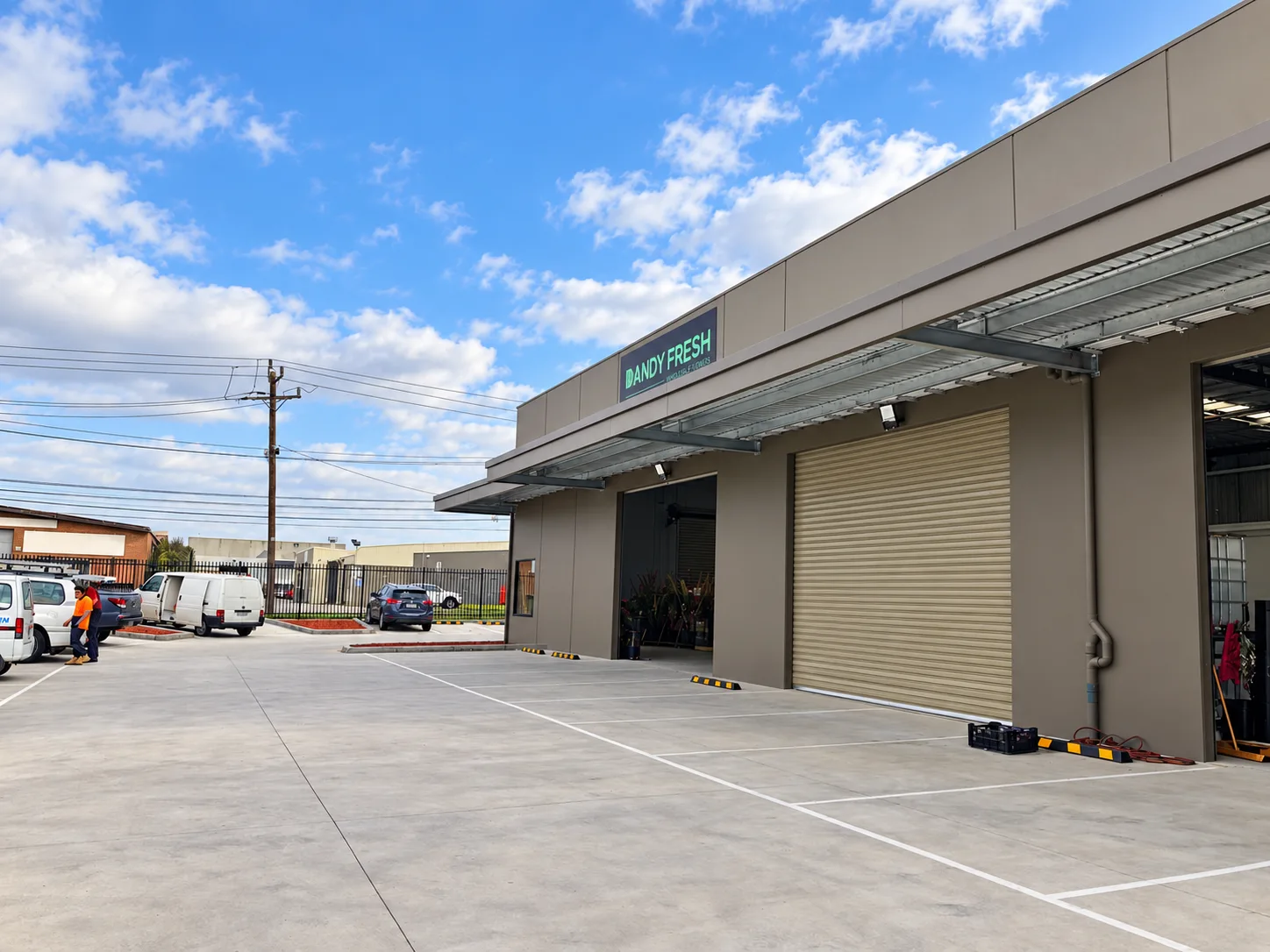 UC Build commercial loading bays and vehicle access
