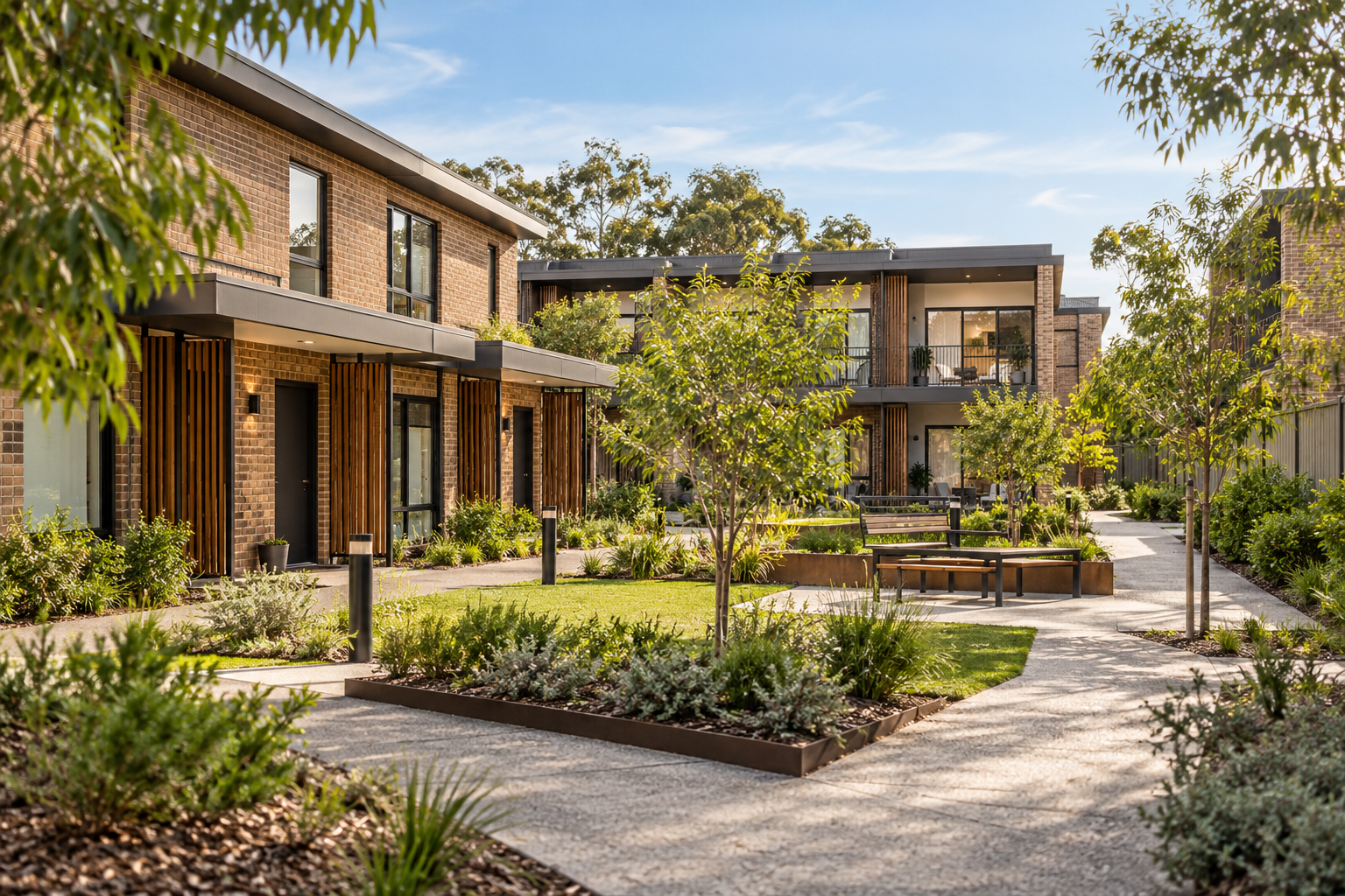 Two-storey family home suited to a first-floor extension