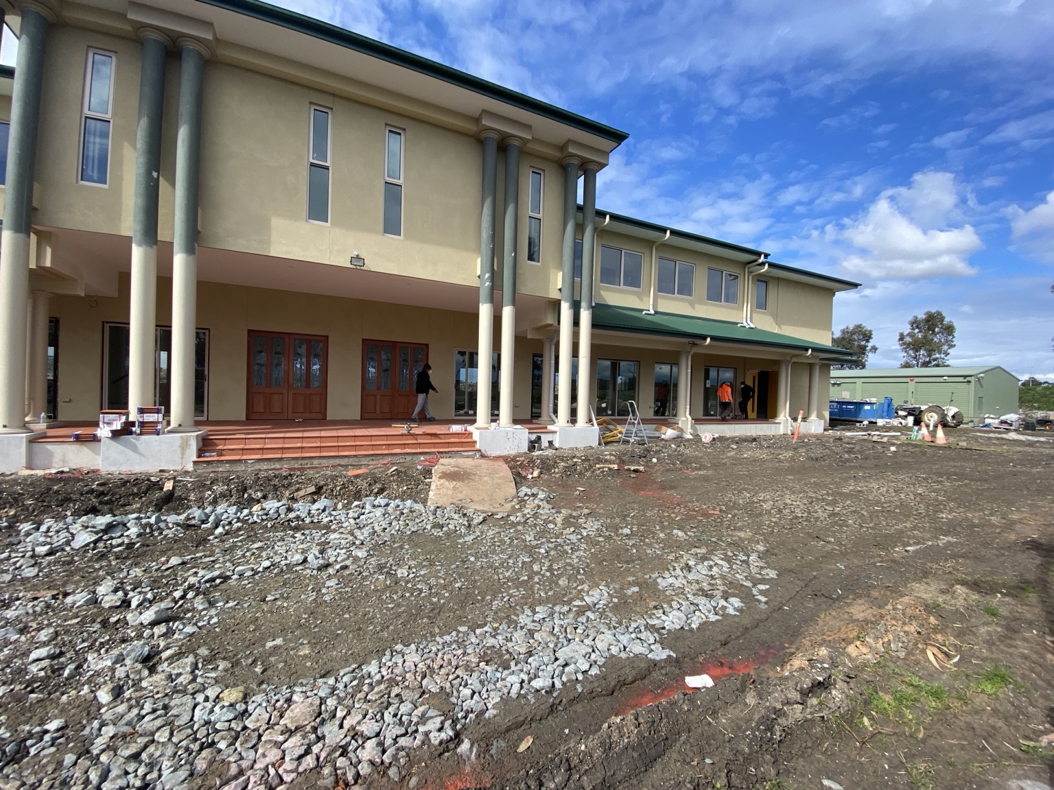 Religious building construction and external works supplied by UC Build