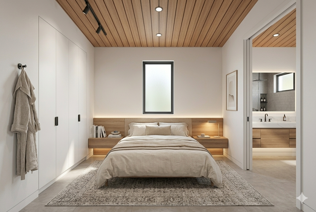 ADU bedroom interior Massachusetts