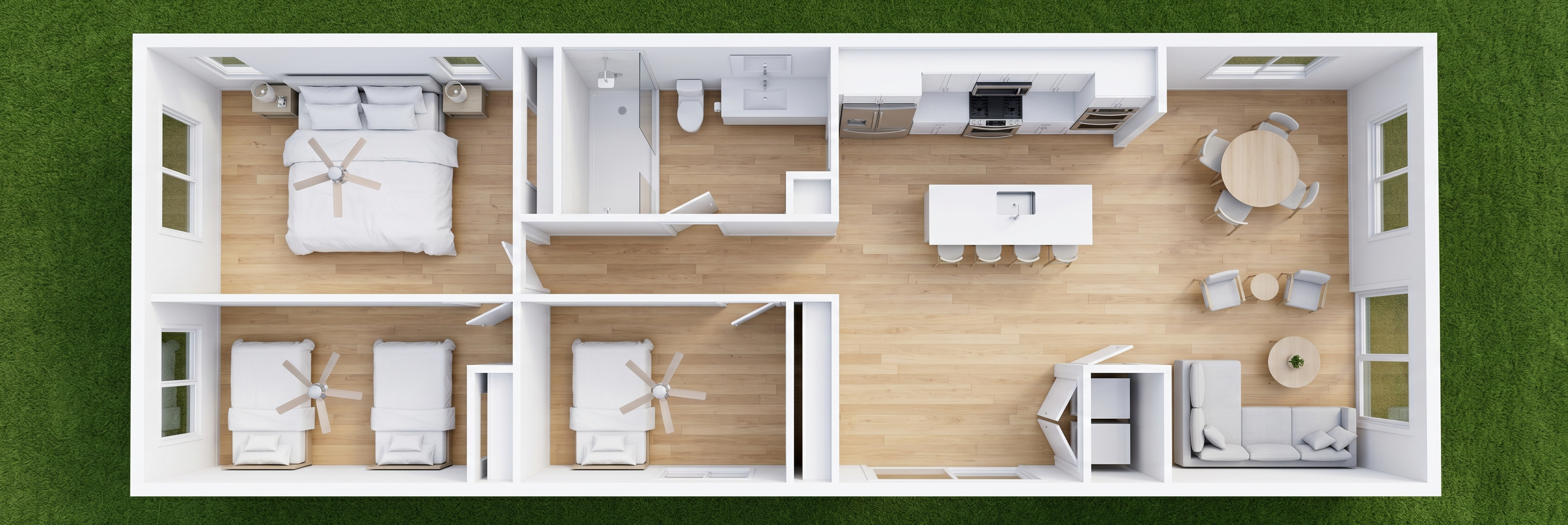 900 square foot ADU floor plan Massachusetts two bedroom