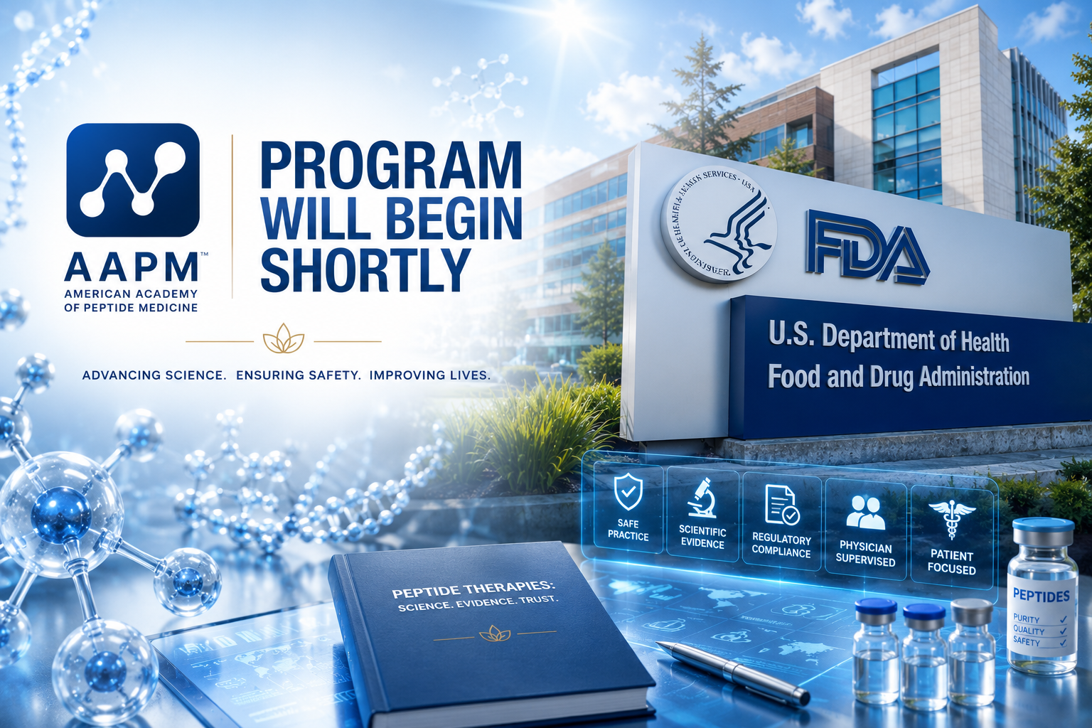 AAPM live press availability on peptide therapy ahead of the FDA Pharmacy Compounding Advisory Committee hearing