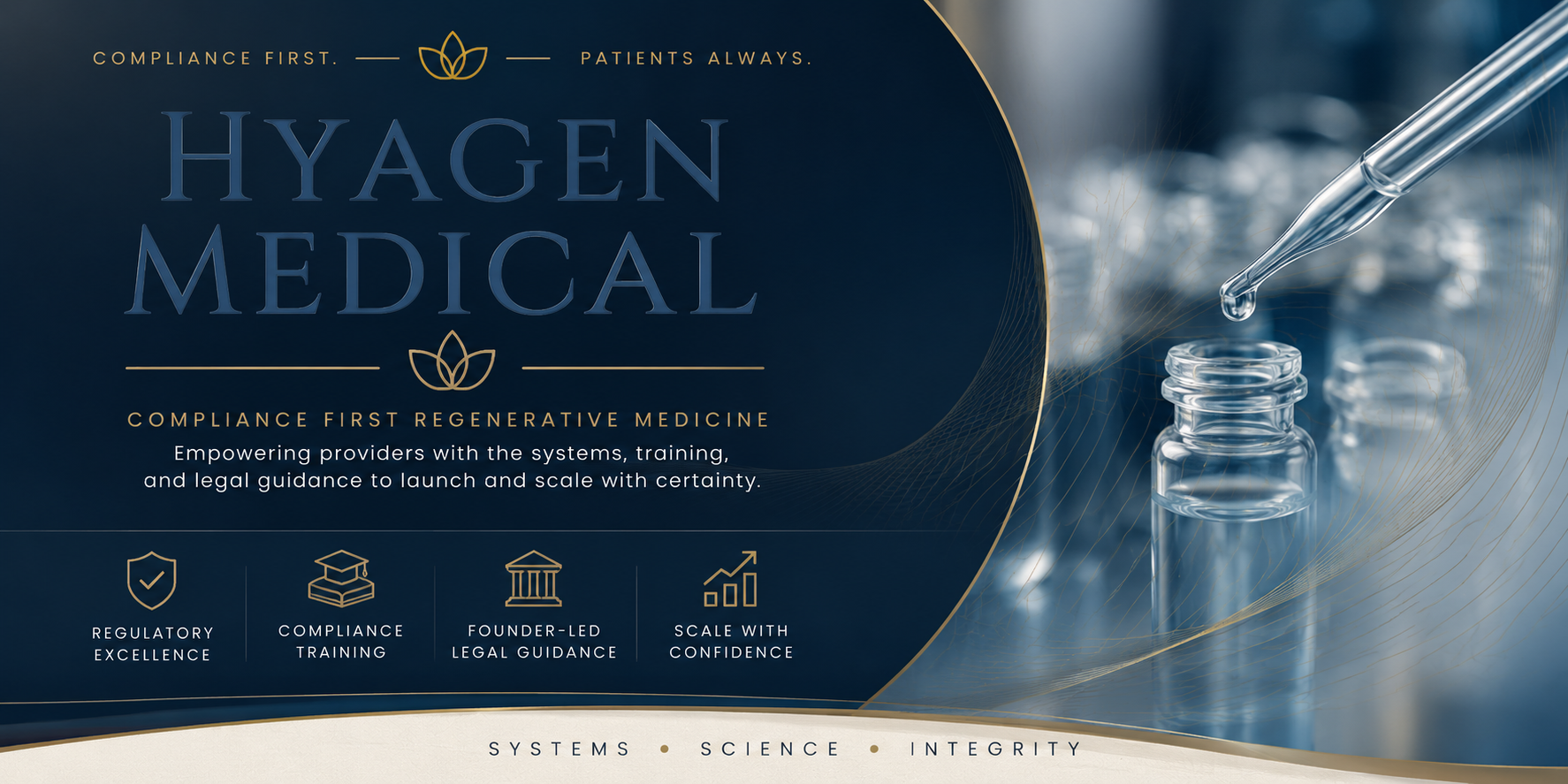Charles Meeker, Ph.D., Esq., Founder of Hyagen Medical, joins the American Academy of Peptide Medicine Advisory Board