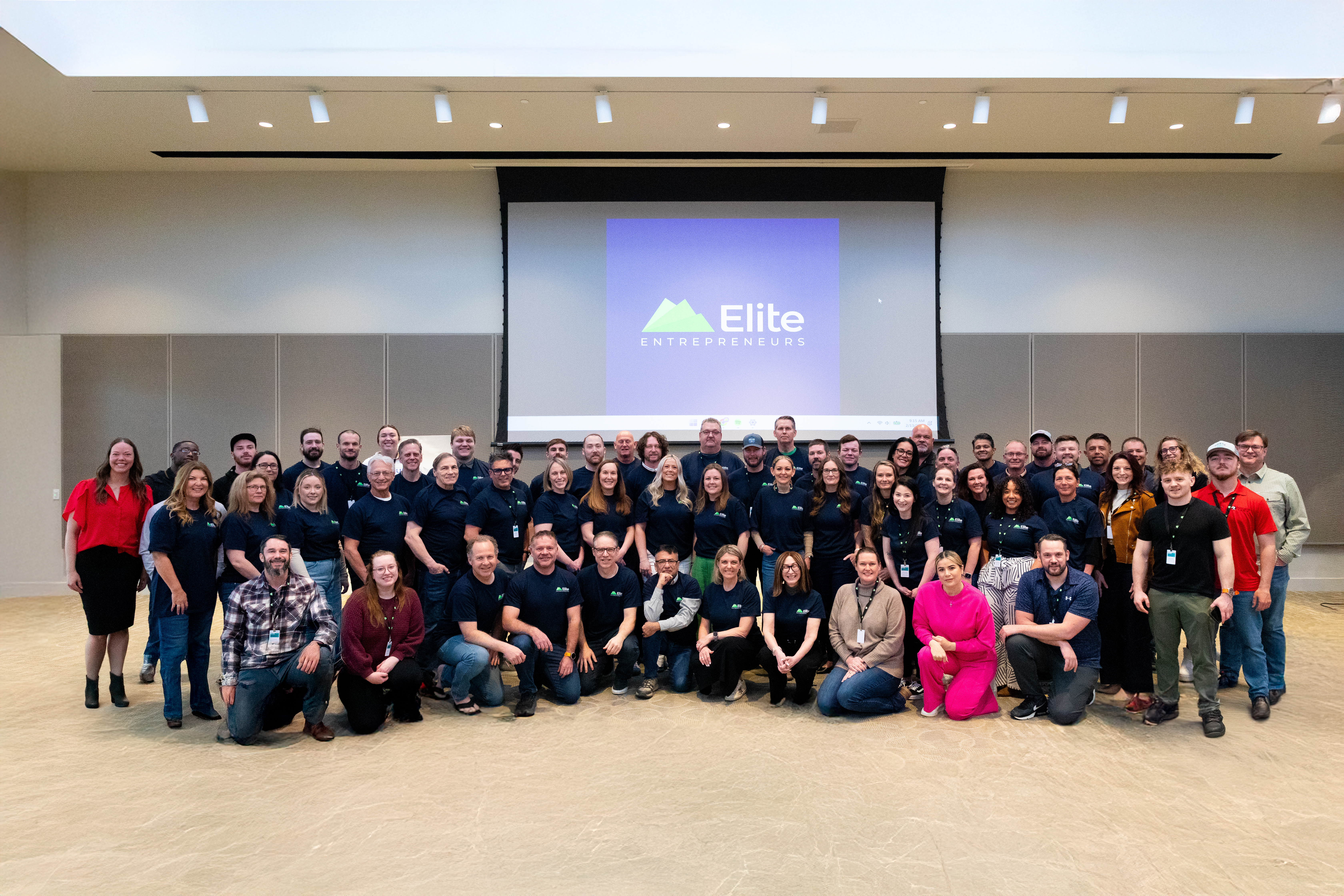 Elite Entrepreneurs community at a live event
