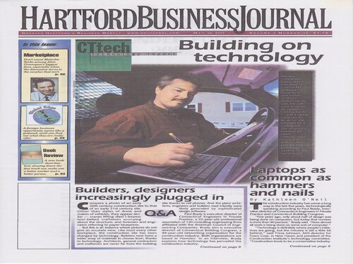 Newspaper coverage of Dave Welch in 2001