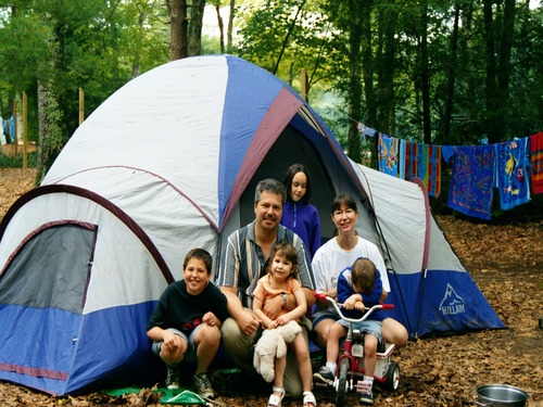 Welch family camping trip
