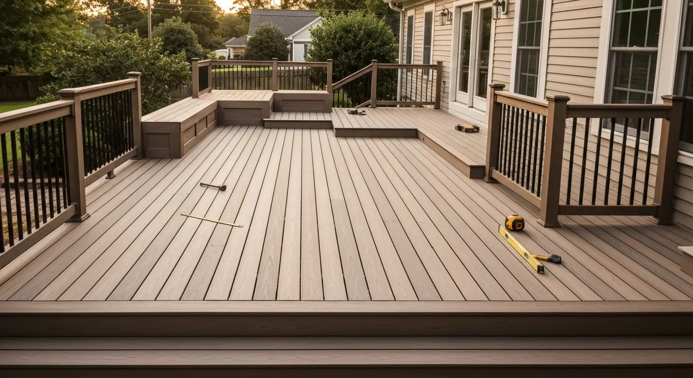 Custom deck design project