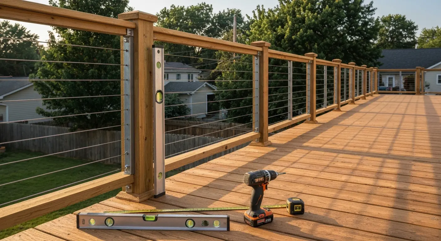 Deck railing styles