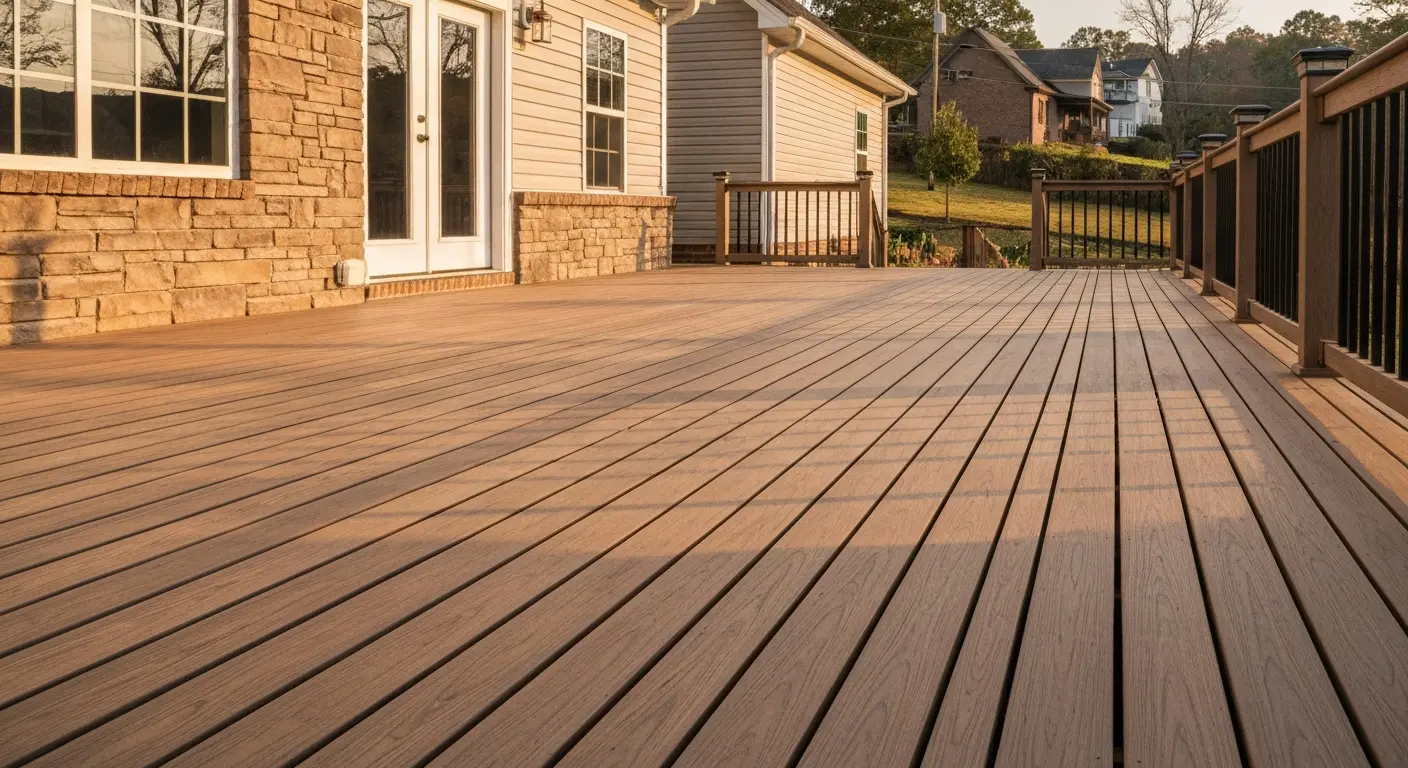 Composite deck example