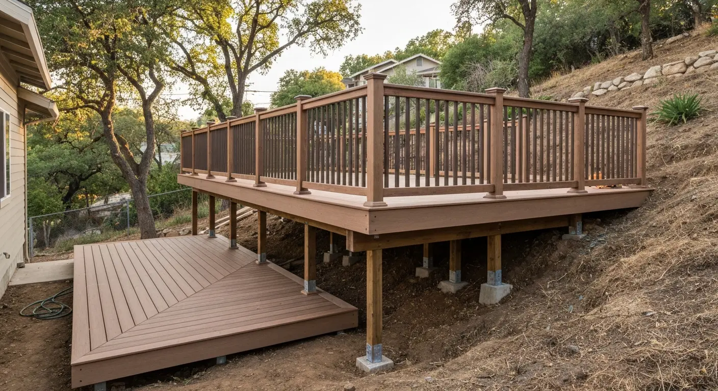 Multi-level deck
