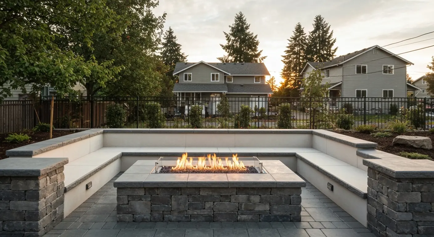 Outdoor living space