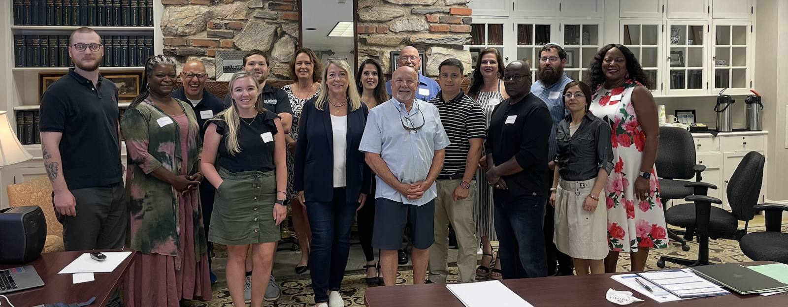 Master Coach Mary Ann Hauser with business owners at a GrowthCLUB planning day in Winston-Salem