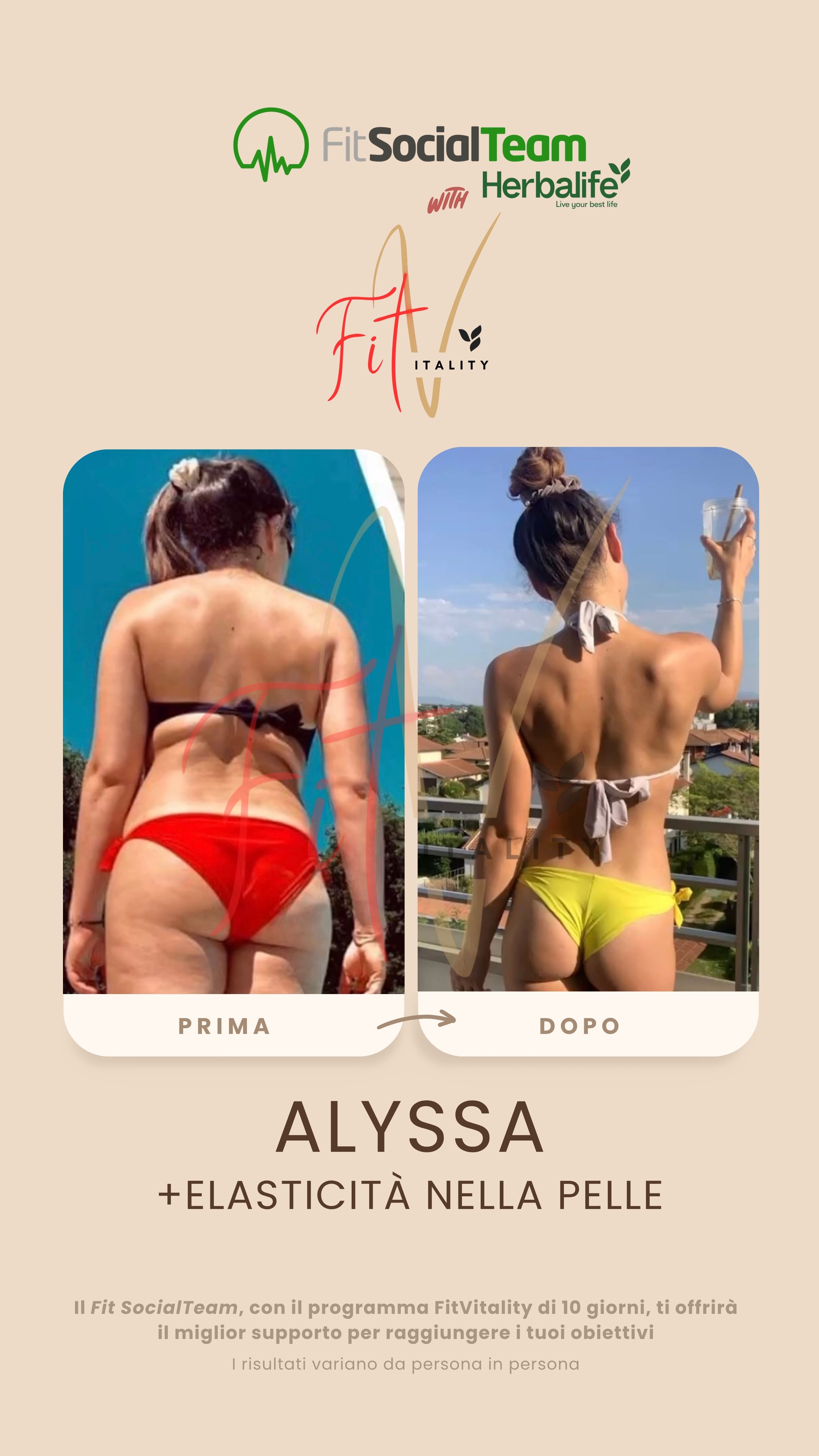 Perdia peso Herbalife Alyssa