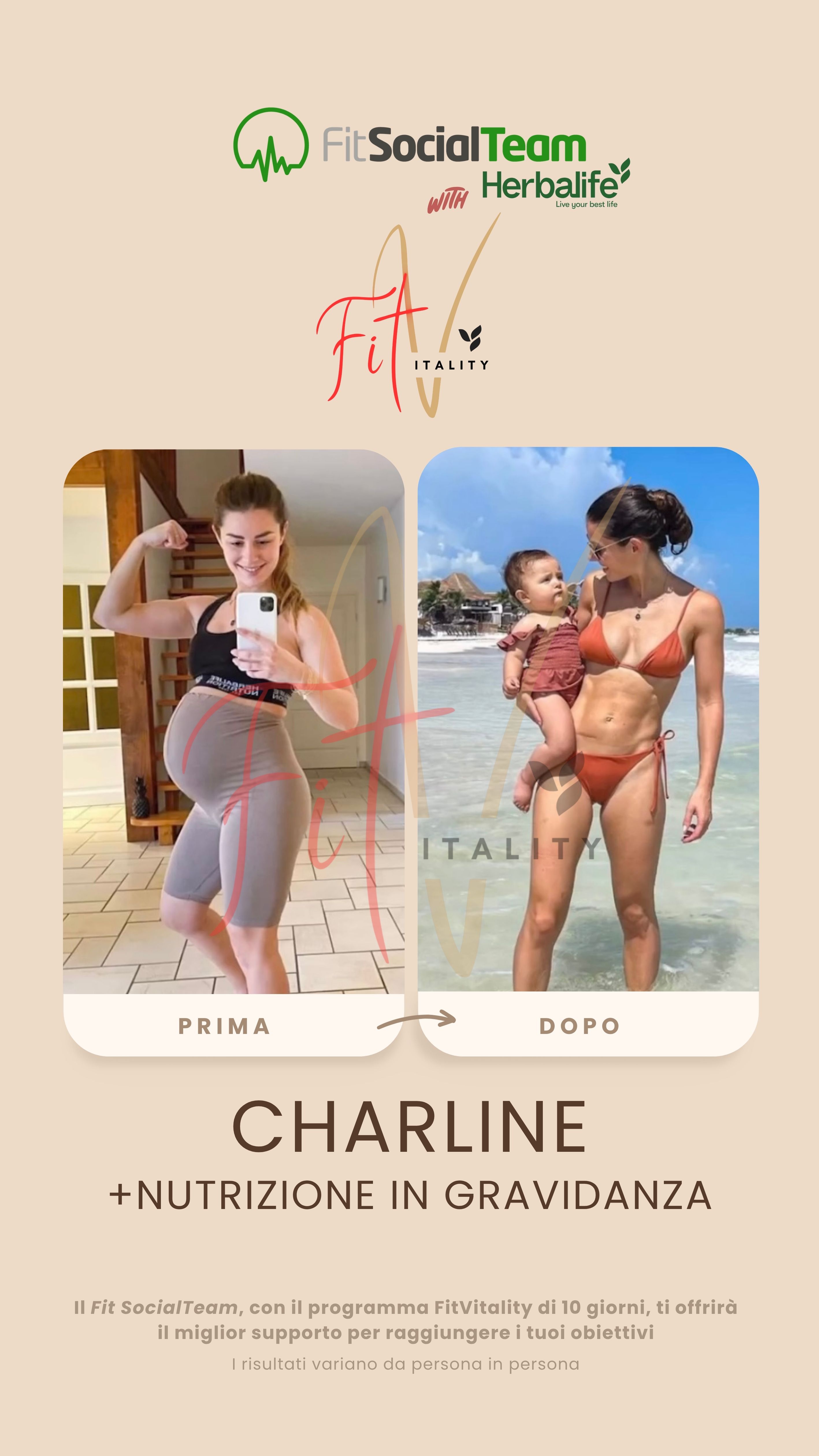 Perdia peso Herbalife Charoline