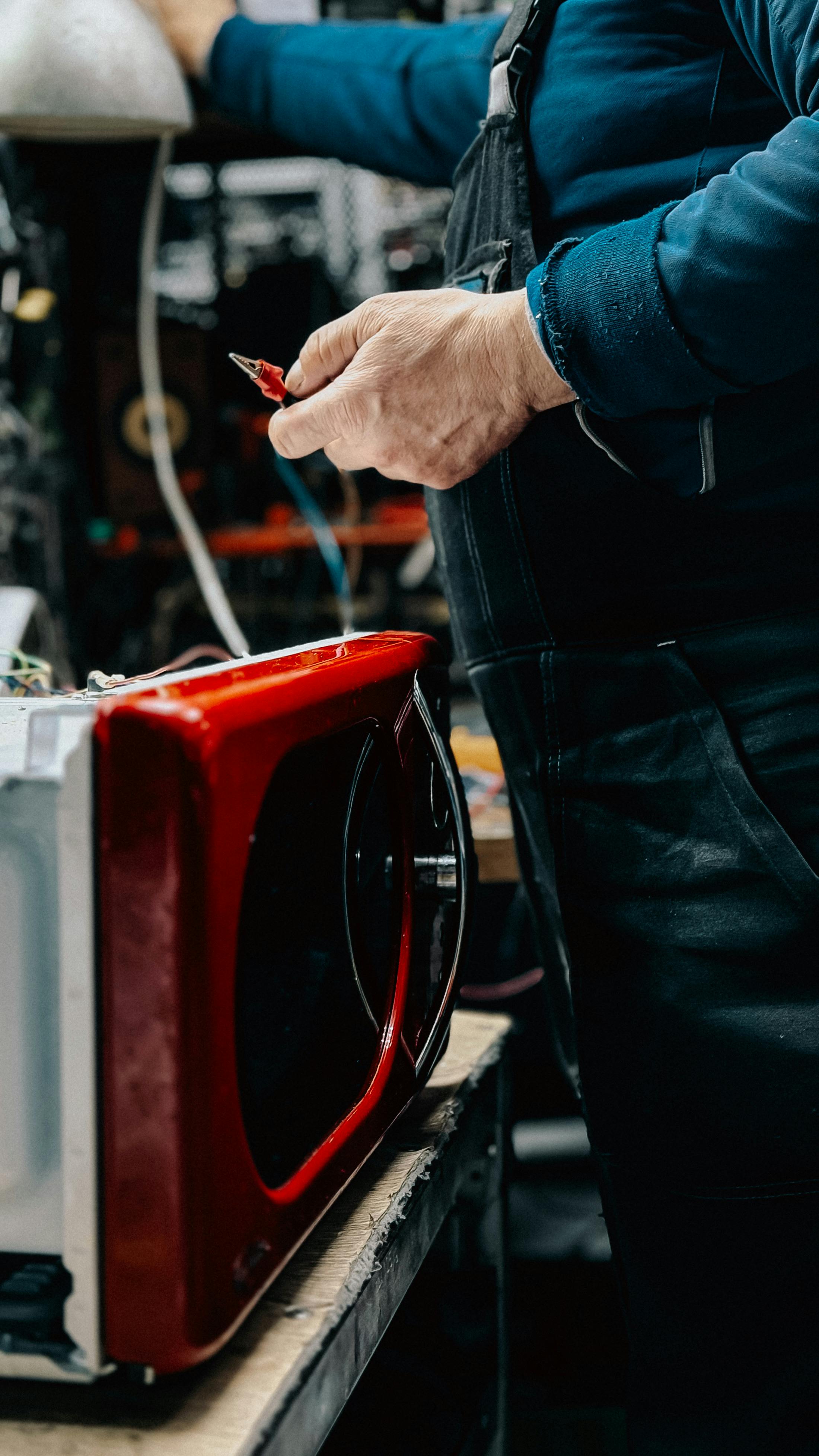 Restaurant prep table and reach-in refrigerator repair